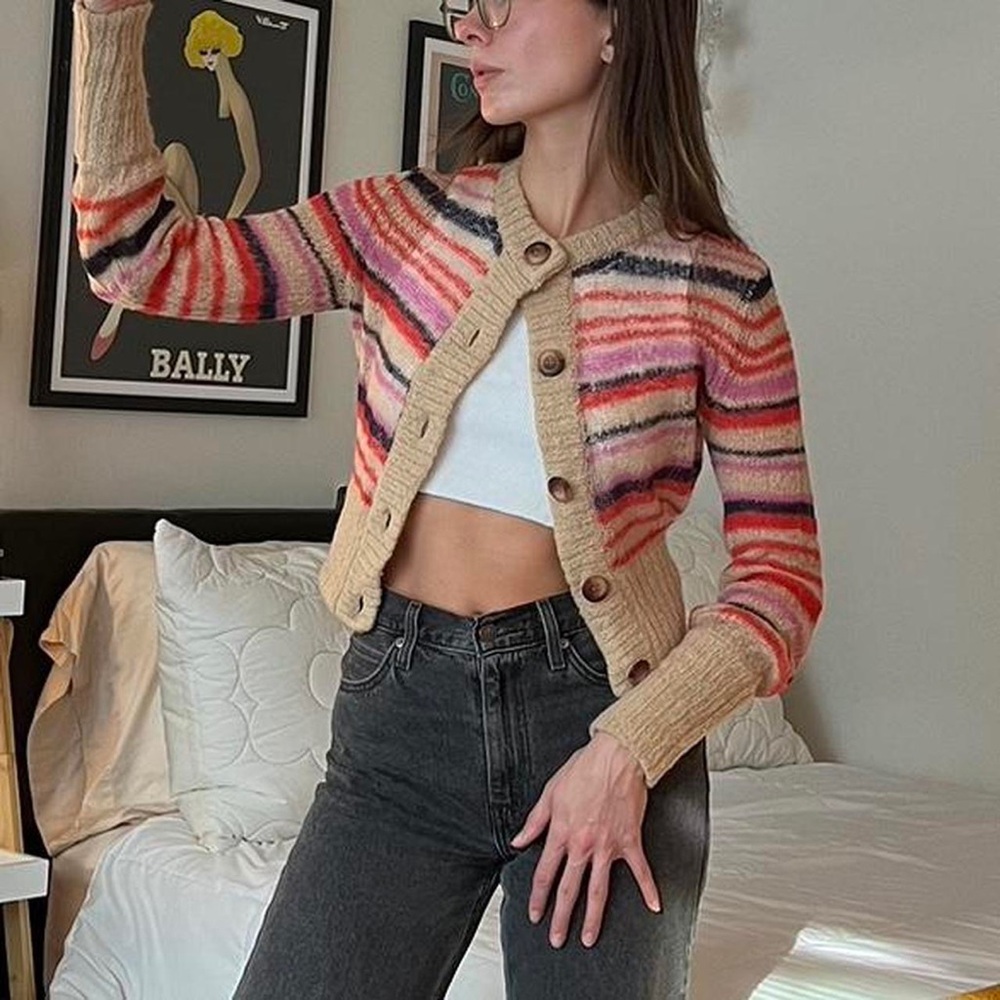 BDG Cropped Cardigan